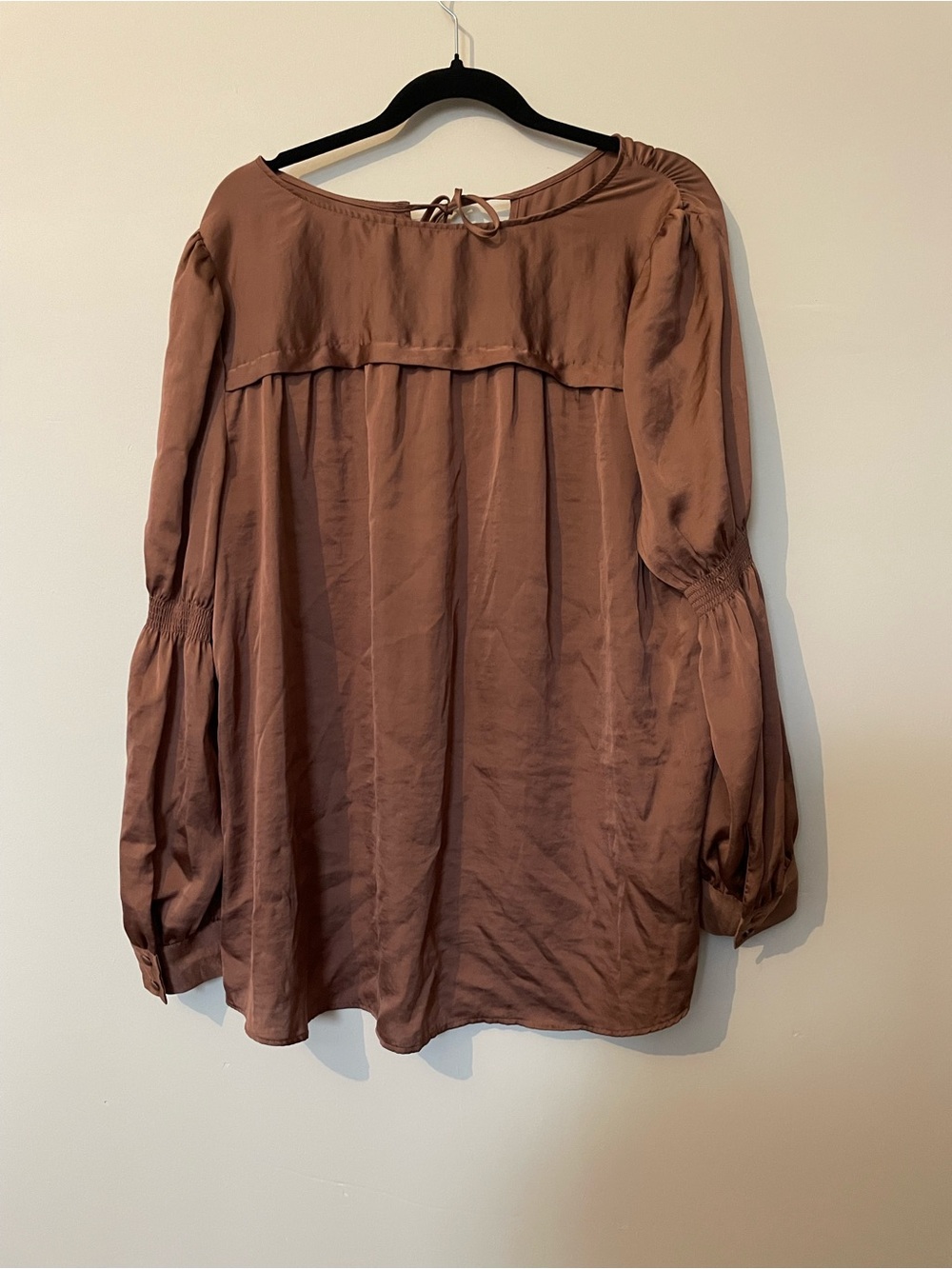 Women’s Brown Blouse - Picture 3 of 4